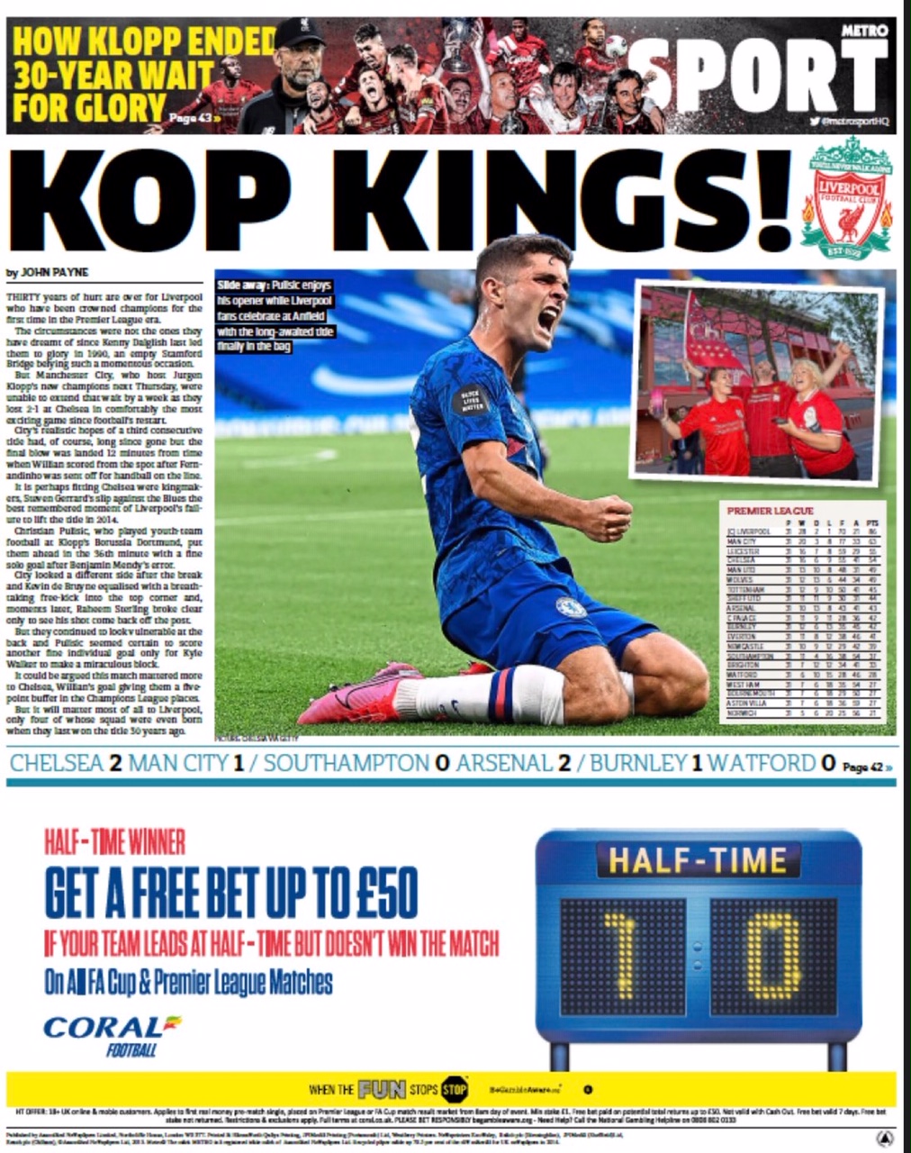 Metro Backpage (26.06.2020)